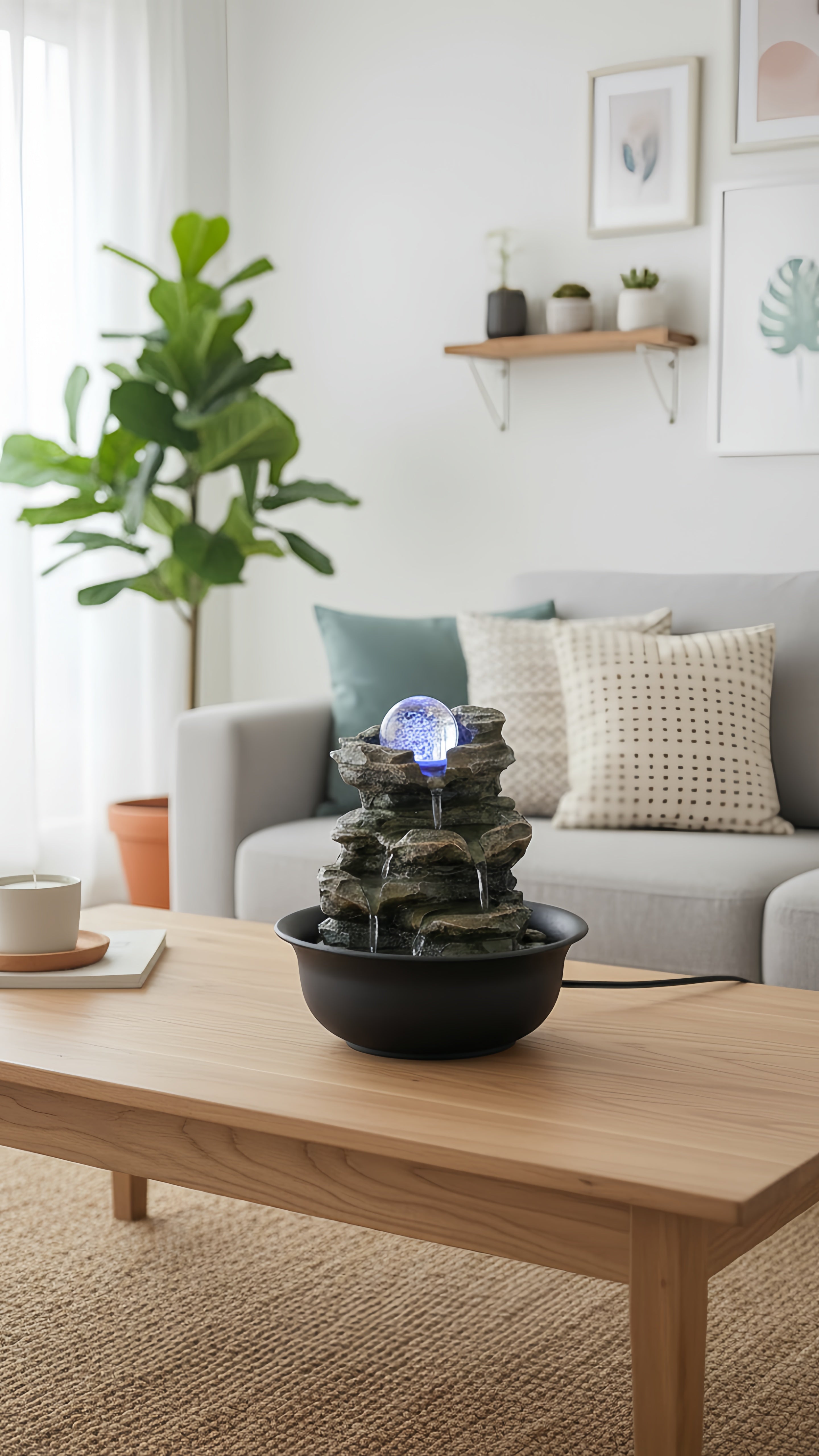 Fontaine à Eau - Ambiance apaisante instantanée