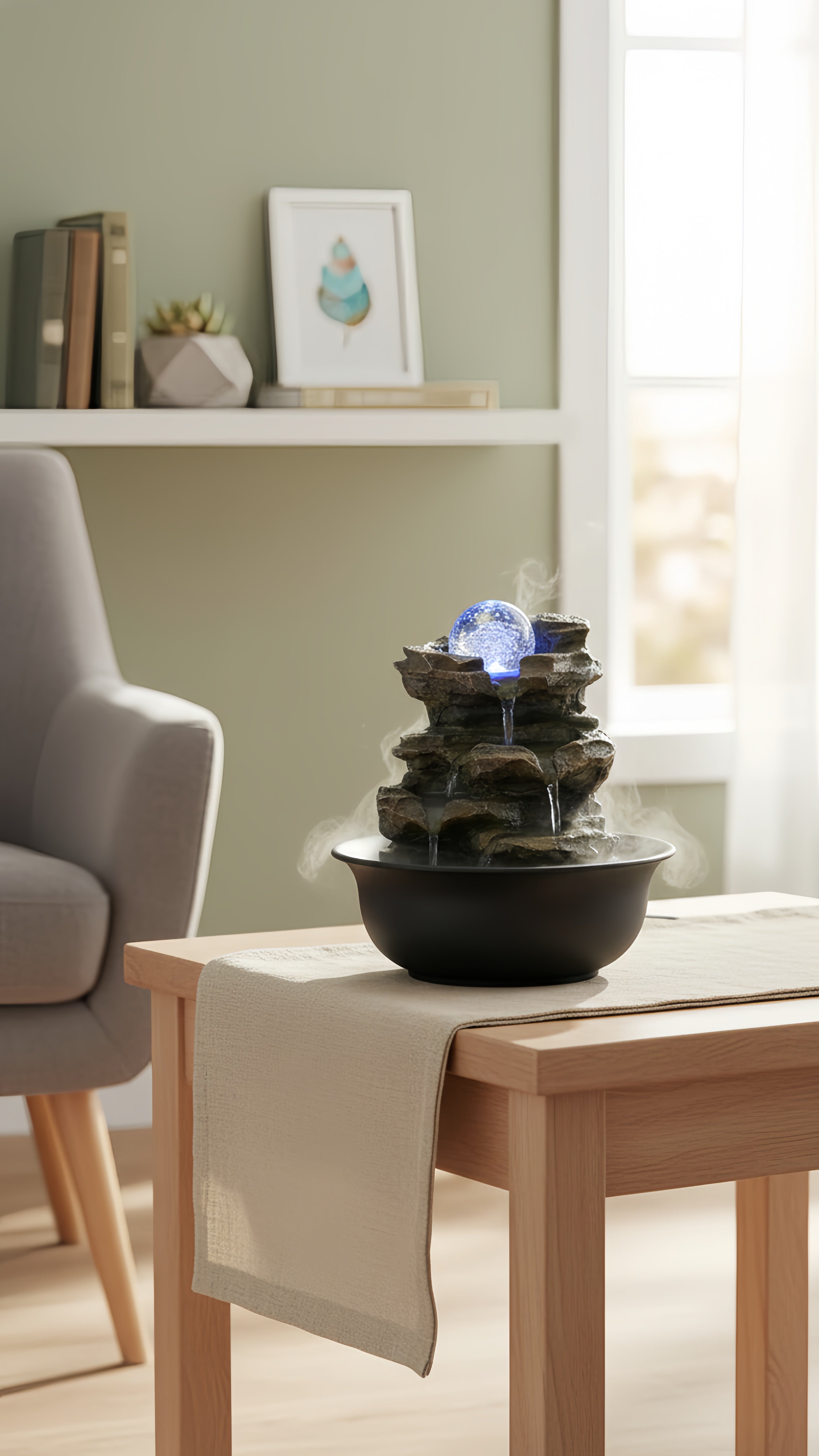 Fontaine à Eau - Ambiance apaisante instantanée