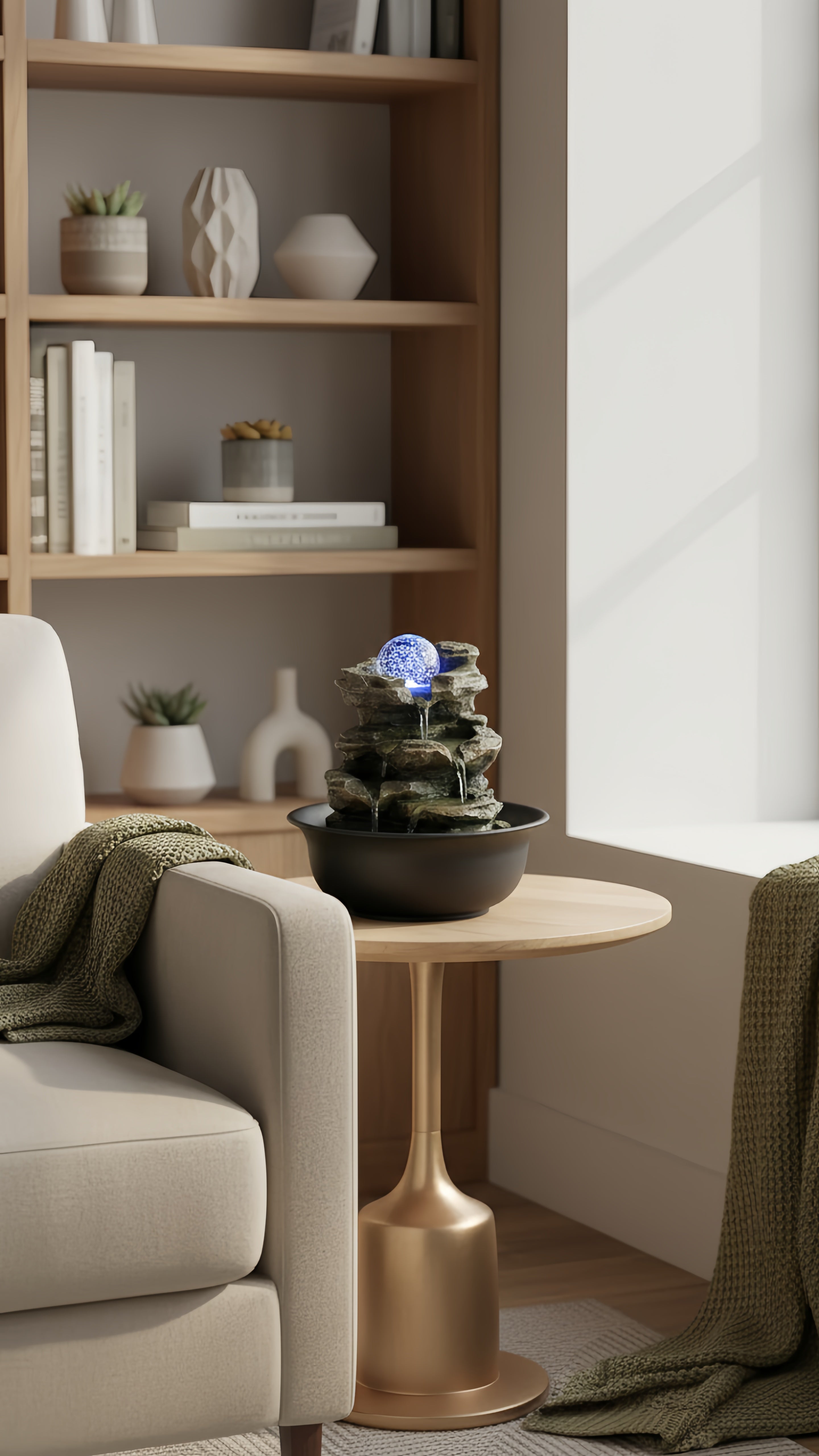 Fontaine à Eau - Ambiance apaisante instantanée