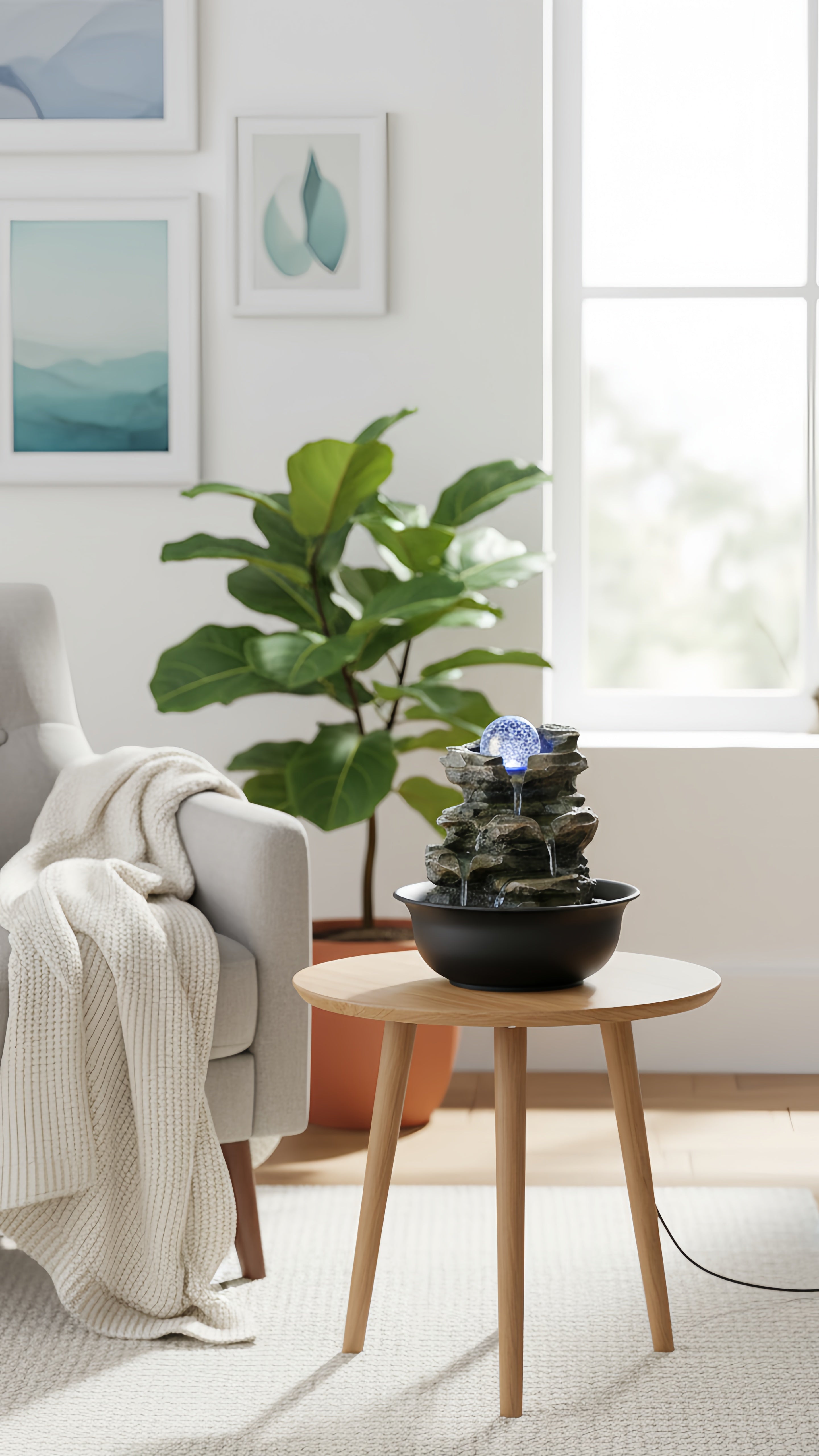 Fontaine à Eau - Ambiance apaisante instantanée